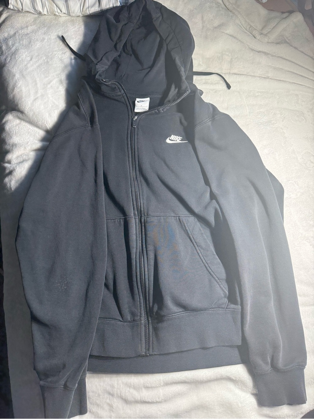 Nike Men’s Black Full-Zip Hoodie Jacket